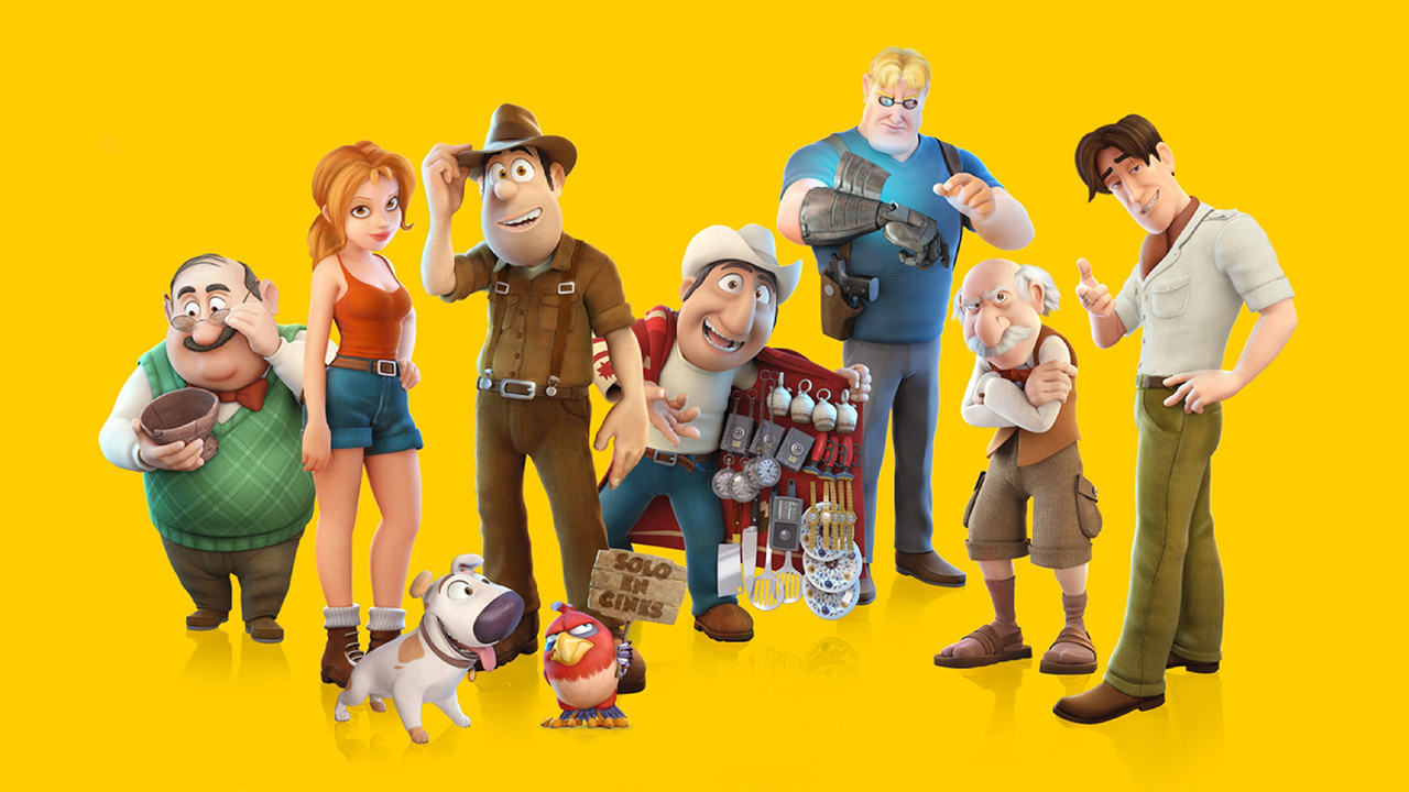 The Adventures of Tad Jones background